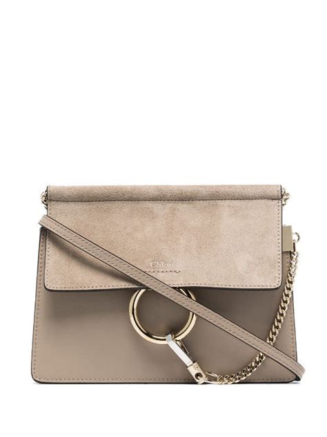 chloe faye small chain|Faye mini chain bag .